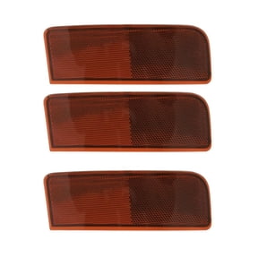 KAIHUIXING 3 Set of - Bumper Reflector for Subaru for Outback 2.5i/2.5i Limited/3.6R/3.6R Limited 2010-2014 & 2.5i Convenience 2013-2014 Rear Passenger Side -3236