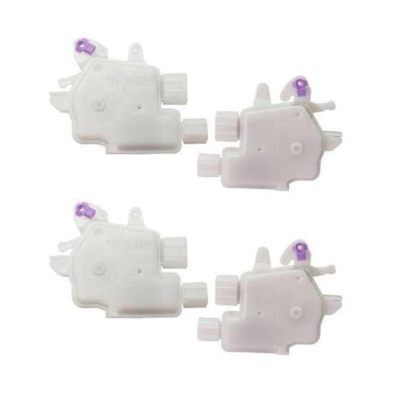 KAIHUIXING 4pcs - Door Lock Actuators Front Rear Left Driver Right Passenger Side Prong and Prong Blade Male Terminals and Female Connectors for Ridgeline for Accord for TSX for TL