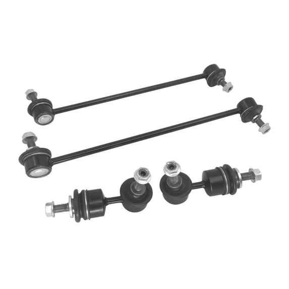 KAIHUIXING 4pcs Suspension Sway Bar Linkages Front Rear Left Driver Right Passenger Side for Mazda 3 2.0L/2.3L 2004-2009 5 2.3L 2006-2010 & 2.5L 2012-2014 Nut K80867 K80235