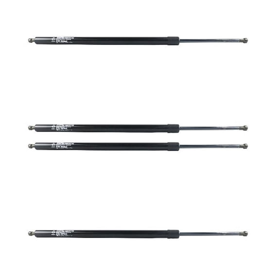 KAIHUIXING 4pcs - Tailgate Trunk Lift Supports Rear Side Gas Charged Shock Struts Spring Rod Arms Black Steel for Town & Country for Voyager for Caravan for Grand Caravan