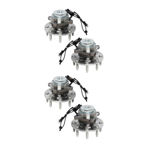 KAIHUIXING 4pcs - Wheel Hub and Bearing Assembly Right Passenger Left Driver Front Side for Express 2500/3500 18-21 for Express 4500 18-19 for Savana 2500/3500 18-20 for Savana 4500 19