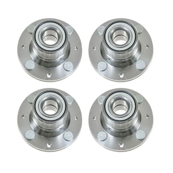 KAIHUIXING 4pcs - Wheel Hub and Bearing Assembly Set Kit Rear Left Driver and Right Passenger Side for Dodge for Colt 93-94,for Eagle for Summit 93-96,for Mitsubishi for Mirage 93-02