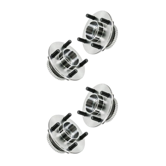 KAIHUIXING 4pcs - Wheel Hub and Bearing Assembly Right Passenger Left Driver Rear Side for Ford for Contour 2.0L/2.5L 1995-2000
