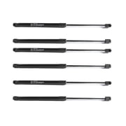 KAIHUIXING 6 Pieces - Hood Bonnet Lift Supports Front Side Gas Charged Shock Struts Spring Rod Arms Black Steel for Dodge for Ram 1500 2002-2008 for Ram 2500/3500 2003-2009