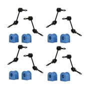 KAIHUIXING 8 Pieces - Front Sway Bar Bushings Front Sway Bar Linkages Suspension Kit for Ford for Crown Victoria 2003-2011,for Lincoln for Town Car 2003-2011