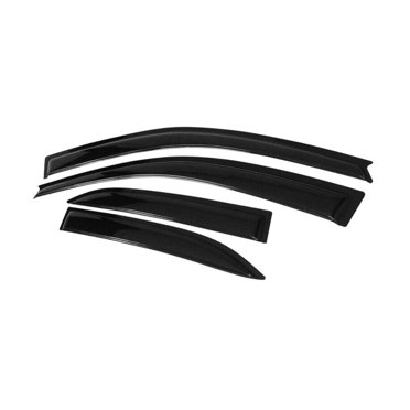 Jetcruise Smoke Acrylic Window Visors For Chevy Cobalt & Pontiac G5 Coupe (2005-2010) – 2-Piece Set