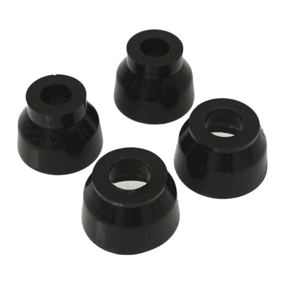 KAIHUIXING Ball Joint Boots Set of 4 Front Black Polyurethane for Chevy for Camaro for Chevelle for Chevy II for Corvette for El Camino for Malibu for Monte Carlo for Nova 13125G