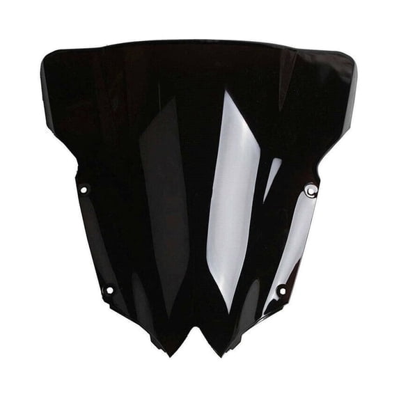 KAIHUIXING Black Windscreen Windshield Yzf R6 Polymethyl Methacrylate / Pmma Front for Yamaha for YZF R6 2008-2016