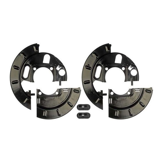 KAIHUIXING Brake Shields Set of 2 Rear Pair for Chevy for Astro 03-05 for Tahoe 00-06 for Avalanche 1500 02-06 for Express 1500 03-14 for Silverado 1500 99-06 & Classic 07 for Suburban 1500 00-06