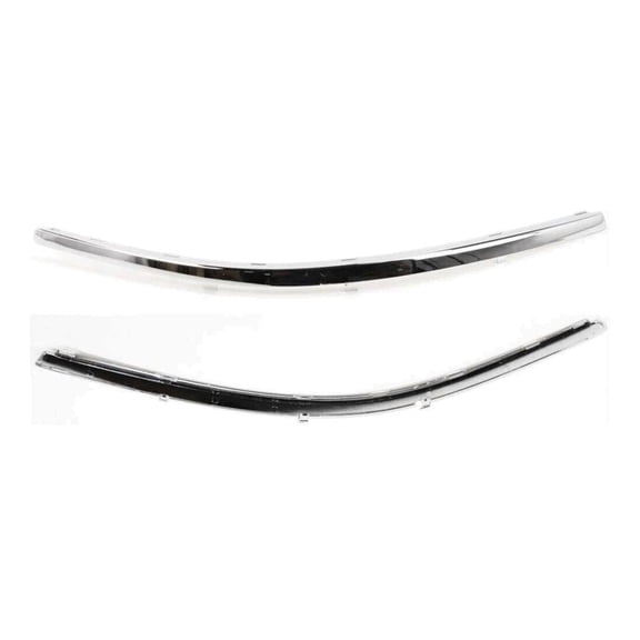 KAIHUIXING Bumper Trim for VW for Passat GLS 4 01-02 04-05 & GLS/GLX 4 01-05 & W8 02-04 & GL 03-05 & GL TDI/GLS TDI 04-05 Upper Molding Front Right Side (Chrome) 3B08072442ZZ