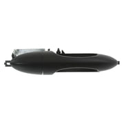 KAIHUIXING Car Door Handle Exterior Rear Driver Side Smooth Black Without Key Hole for Ford for Focus LX/ZTS 2000-2004 & SE 2000-2004 2007 & ZTW 2002-2004 & ZX4 /ZXW 2005-2006 16573955