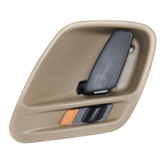 KAIHUIXING Car Door Handle Interior Front Rear Driver Side Left Brown for Jeep for Grand Cherokee Laredo/Limited 1999-2004 & Overland 2002-2004 16579012 CH1352132
