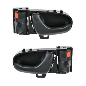 KAIHUIXING Car Door Handle Interior Front Rear Left Right 2pcs Black for Geo for Metro Base/LSi/XFi 1992-1994,for Suzuki for Swift GA/GS/GT 1992-1994 43607097