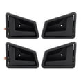 thumbnail image 1 of KAIHUIXING Car Door Handle Interior Front Rear Left Right 4pcs Black Polished Plastic for Chevy for Tracker 1998,for Geo for Tracker 1989-1997,for Suzuki for Sidekick 1989-1990 1992-1998, 1 of 5