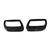 KAIHUIXING Carbon Fiber Hood Engine Air Vent Cover Trim + Accessories for Ford for Mustang 2018-2020 Front Upper CFHEAVCTFFM2A
