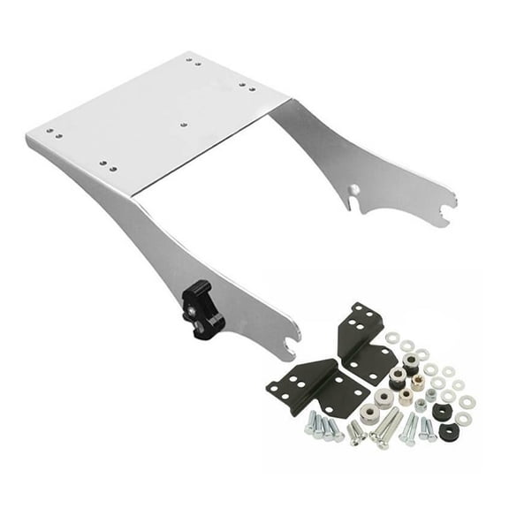 KAIHUIXING Chrome Mount Rack Docking Hardware Kit Tour Pak Rear for Electra Glide 1997-2008 for 1998-2008 for Road King 1997-2008 for 2006-2008
