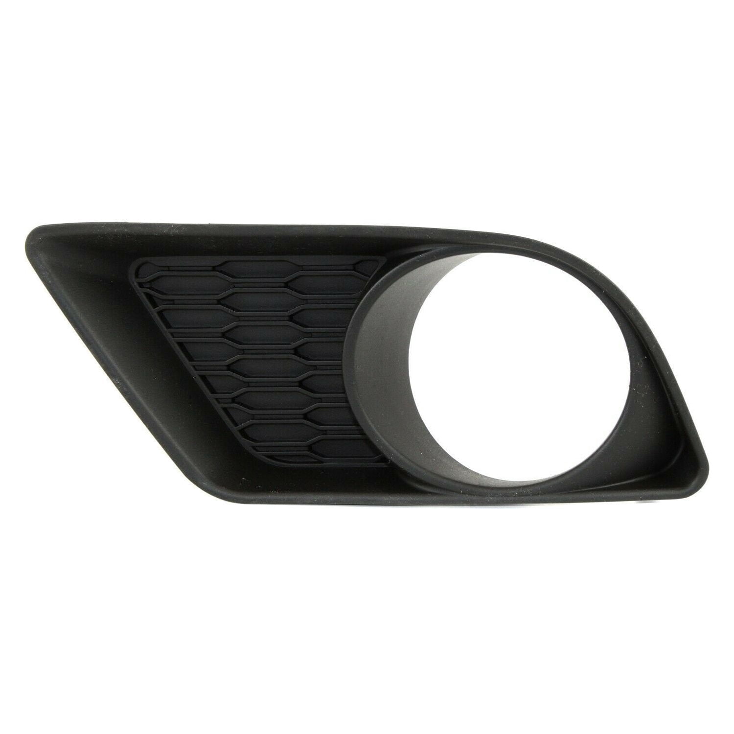 KAIHUIXING Fog Light Trim Driving Lamp Driver Left Side LH Hand for Dodge  for Charger Pursuit/R/T/SE/SXT Plus 2011-2014 & SRT8 2012-2014 Textured  Black CH1038133 68092573AA