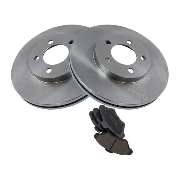 KAIHUIXING Front Ceramic Brake Pad & Rotorkit 5 Lug 10.87 in. for Ford for Thunderbird 3.8L 1993-1997 & 4.6L 1994-1997