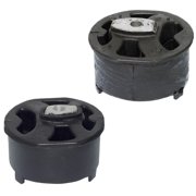 KAIHUIXING Front & Rear Trans Mount Bushing 2pcs Set for Chevy for Cavalier 2.4L 1995-2002 & 2.2L 1995-2005,for Pontiac for Sunfire 2.2L 1995-2005 & 2.4L 1996-2002 EM-2923 R1036R