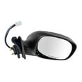 thumbnail image 1 of KAIHUIXING Front Right Passenger Side Manual Folding Black Replacement Rearview Assembly Pair Set Door Mirror for Toyota for Tundra 2000-2006, 1 of 8