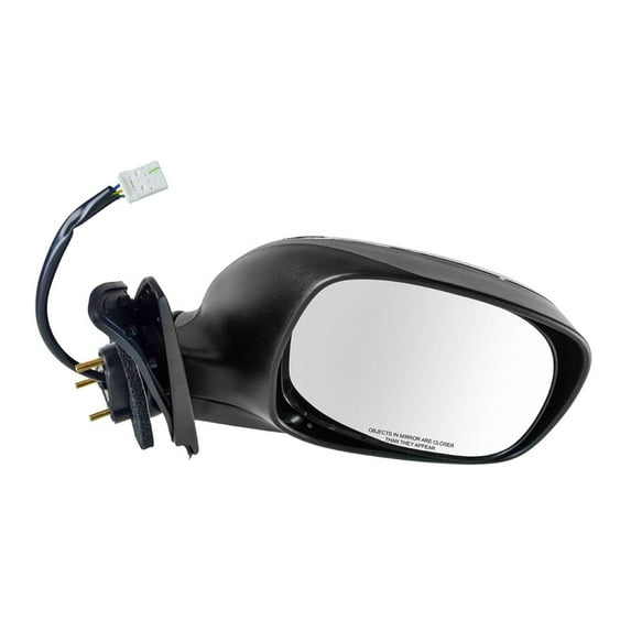 KAIHUIXING Front Right Passenger Side Manual Folding Black Replacement Rearview Assembly Pair Set Door Mirror for Toyota for Tundra 2000-2006