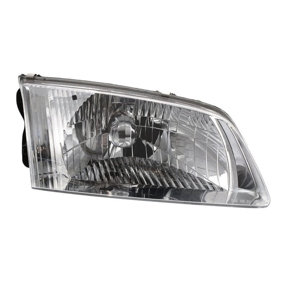 KAIHUIXING Headlight Right Side Clear Lens W/ Bulb Headlamp for Mazda 626 ES/LX 00-02 Without Bracket MA2503143 16551915