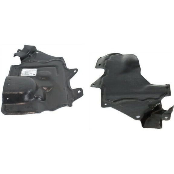 KAIHUIXING Left & Right Side Engine Splash Shield for Nissan for Sentra Base/S/SE-R/SE-R V/SL 2007-2012 & 2009-2012 Set of 2 14886107 64838ET000