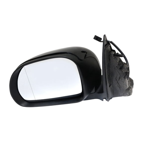 KAIHUIXING Left Side Manual Folding Heated Without Signal Light Paintable Rearview Assembly Pair Set Door Mirror for Fiat 500 Easy/c Easy 2016 500L Urbana Trekking 2016