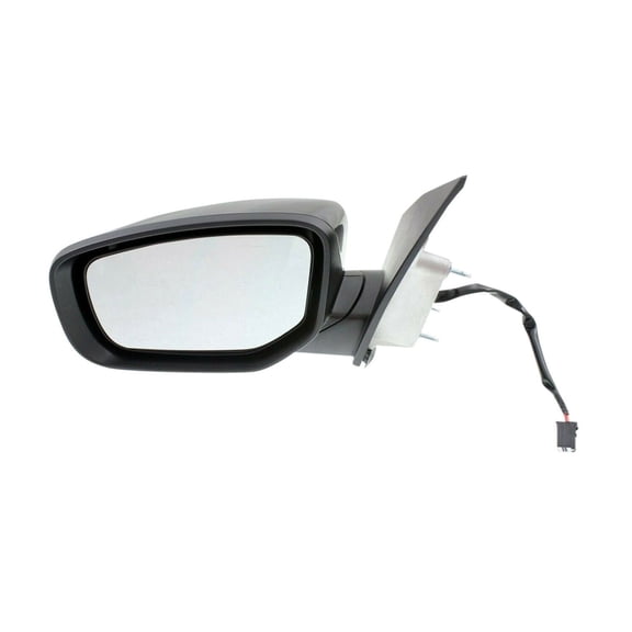 KAIHUIXING Left Side Power Manual Folding Non-Heated Without Signal Light Paintable Rearview Assembly Pair Set Door Mirror for Dodge for Dart R/T/Rallye 2013