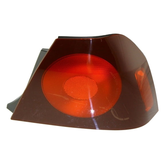 KAIHUIXING Outer Passenger Side Red Lens with Bulb Turn Signal Lamp Assembly Tail Light for Chevy for Impala LS Sport 2003 & SS 2004
