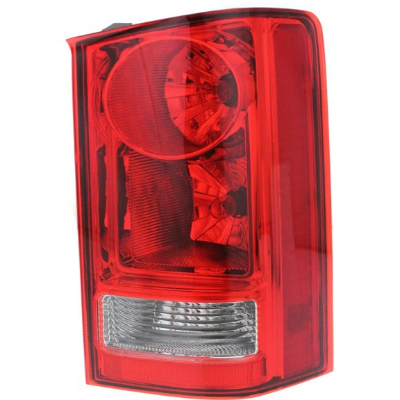 KAIHUIXING Passenger Side Red Clear Lens with Bulb Turn Signal Lamp Assembly Tail Light for Honda for Pilot 2009-2015 13436679