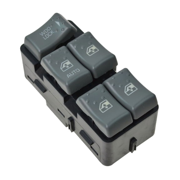 KAIHUIXING Power Window Switch Gray Left Driver Side Front for Saturn for Ion 2.2L 2003-2007 & 2.4L 2006-2007 4Dr