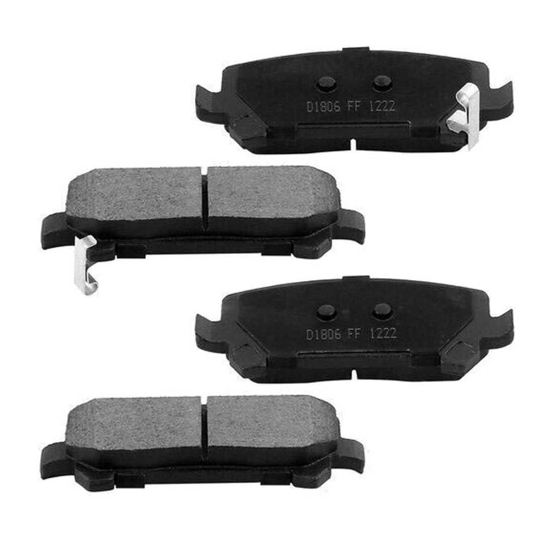 KAIHUIXING Rear Brake Pads for Chevy for Colorado 2.5L/3.6L 2015-2020 & 2.8L 2016-2020,for GMC for Canyon 2.5L/3.6L 2015-2020 & 2.8L 2016-2020 RBPFCCGC2222C C7N