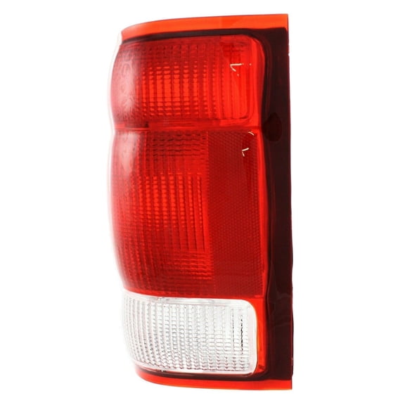KAIHUIXING Rear Driver Side Red Clear Lens Without Bulb Turn Signal Brake Stop Reverse Lamp Assembly Tail Light for Ford for Ranger EV Standard Cab Pickup 2-Door/XL/XLT 2000