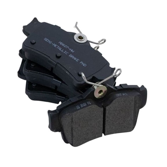 KAIHUIXING Rear Posi Metallic Disc Brake Pads Kit for Ford for Mustang 5.0L 1994-1995 & 3.8L 1994-2004 & 4.6L 1996-2004