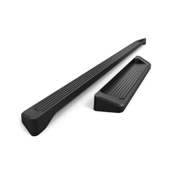 KAIHUIXING Running Board Style Step 6In Aluminum Black for Ford for Transit- 150 2015-2021 for Transit- 250 2015-2021 for Transit- 350 2015-2021 & HD 2015-2021 Full Size 2-Pieces