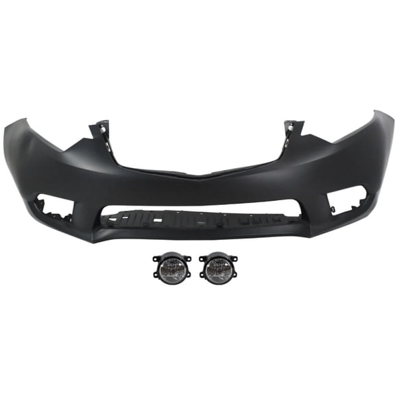 KAIHUIXING Set of 3 Bumper Covers Fascias Front (Primed) for Acura for TSX Base/V6 2011-2014 & Special Edition 2012-2014 & Tech/V6 Tech 2013-2014 with Fog Light Holes 16535735 33900T0AA01