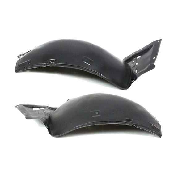 KAIHUIXING Set of 2 Front Splash Shield + Left Wheel Liner for INFINITI for G37 2008-2013 for Q60 2014-2015 Convertible Plastic Section with Package