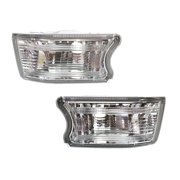 KAIHUIXING Signal Light Set of 2 Driver & Passenger Side Lamp Turn Plastic Lens for Toyota for 4Runner Limited/SR5/Trail 2010-2013