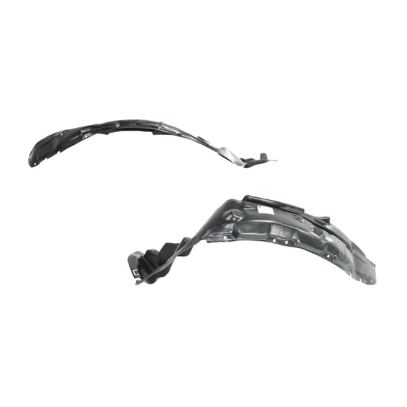 KAIHUIXING Splash Shield Set of 2 Front Right Left Plastic for Honda for Civic CX/DX/EX/LX/Si/VX 1992-1995