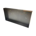 thumbnail image 2 of Steel Frenched Recessed License Plate Box - Lowrider Truck Tailgate Rollpan 2 of 2
