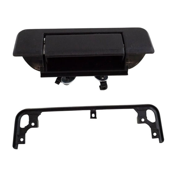 KAIHUIXING Tailgate Tail Gate Handle Black Rear for Toyota for Pickup Base/DLX/SR5 1984-1988 & SR5 1985-1988 & Base /LN55 DLX/RN63 1986-1987 Truck Plastic TO1915103 6923089101