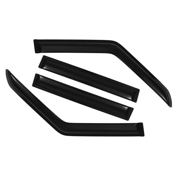 KAIHUIXING Window Deflectors for Jeep for Cherokee 1984-2001 Rain Guards Window Visors Acrylic