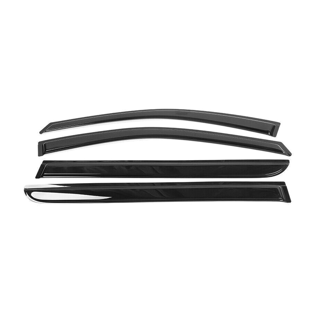 Smoke SunRain Guard Window Visors for 03-07 Accord Puerto Rico