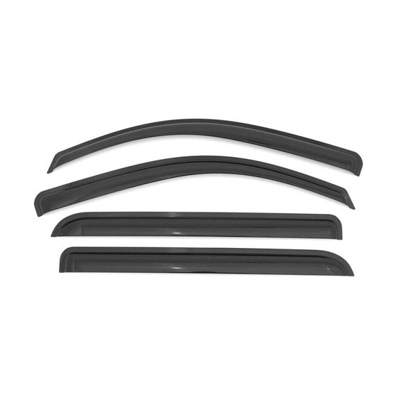 KAIHUIXING for Hyundai for Santa Fe 2013-2018 Dm 4pcs Window Visors Tape-on Windshield Guards