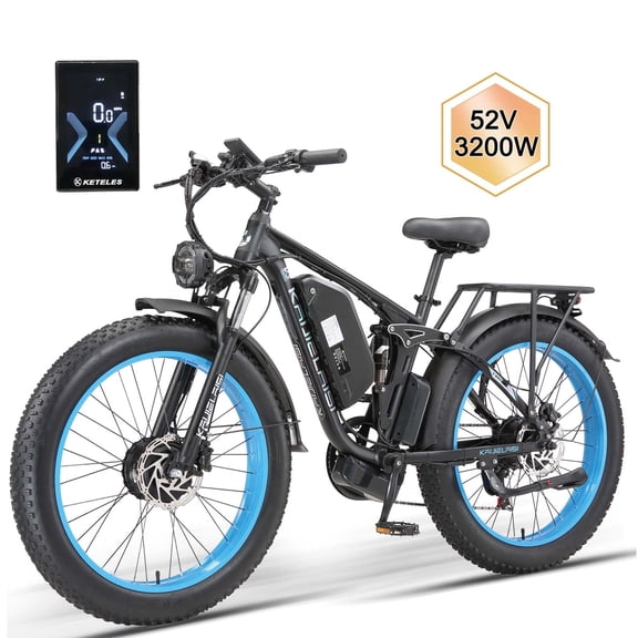 KAIJIELAISI Electric Bike for Adults Electric Mountain Bike, 350W Motor 26 Inch 48V 22.4AH Removable Battery mountain trail E‑Bike UL2849.