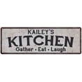 thumbnail image 1 of KAILEY's Kitchen Rustic Chic Decor Gift 6x18 Sign 106180051447, 1 of 1