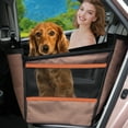 thumbnail image 1 of KAIPARA Foldable Dog Car Waterproof Pet Safety Seat for Medium Dogs with Safety Belt and Support Tubes, 1 of 7