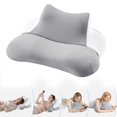 thumbnail image 1 of KAIPARA Reading Pillow for Lying, Leaning and Prone, Contour Memory Foam Pillow, Ergonomic Cervical Pillow for Neck and Shoulder Pain Relief, Bed Wedge Pillow, 1 of 9