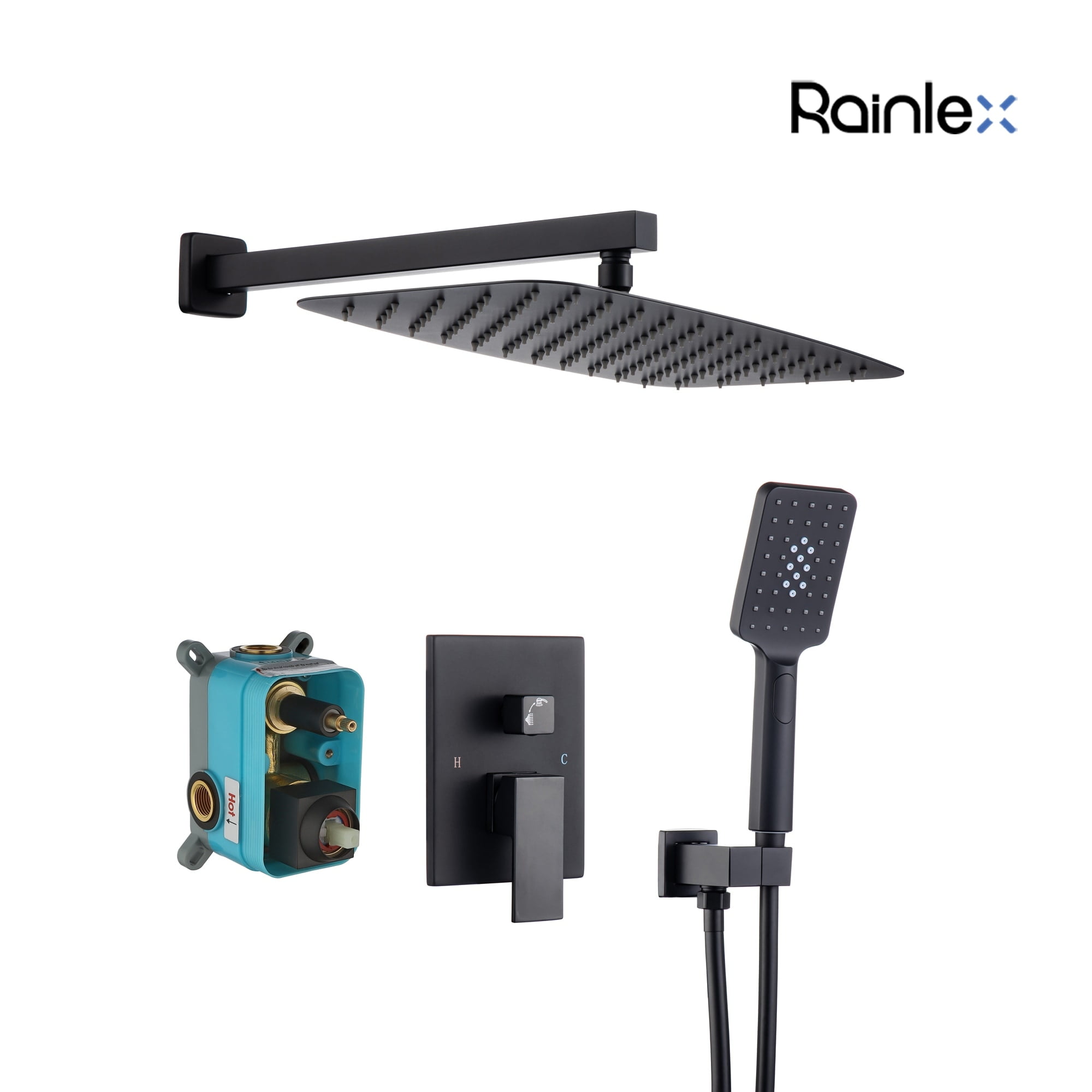 KAIPING ZUG SANITARY WARE CO.,LTD Rainlex WallMounted Dual Functions